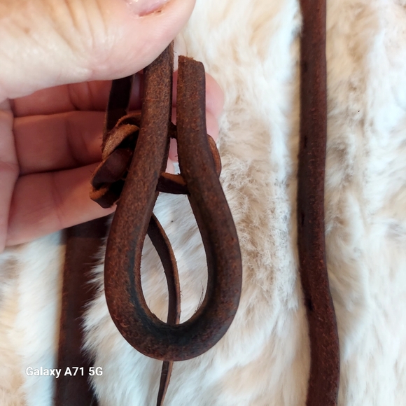 Western Horse Bridle Brown Leather - Picture 13 of 14